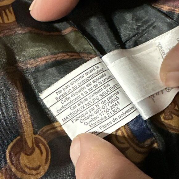 Ralph Lauren Black Quilted Jacket Gold Snaps Size S - Picture 15 of 16